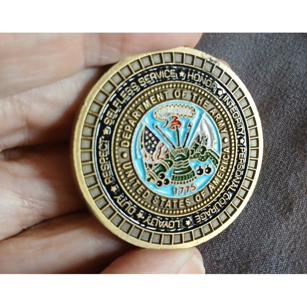 US Army Unleashed Balad Iraq Onward to Victory Military Challenge Coin